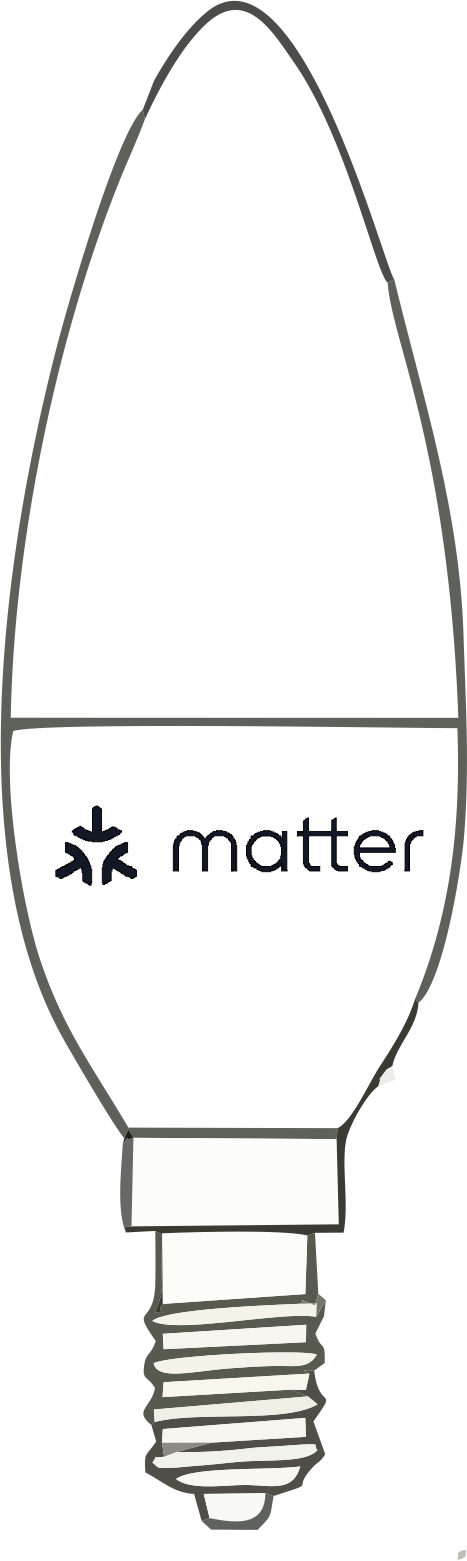 Présentation de l'ampoule E14 RGBW WiFi et Matter NOUS P4